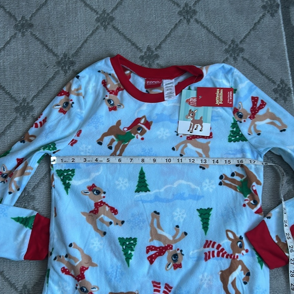 NWT Rudolph pajamas - Picture 5 of 8